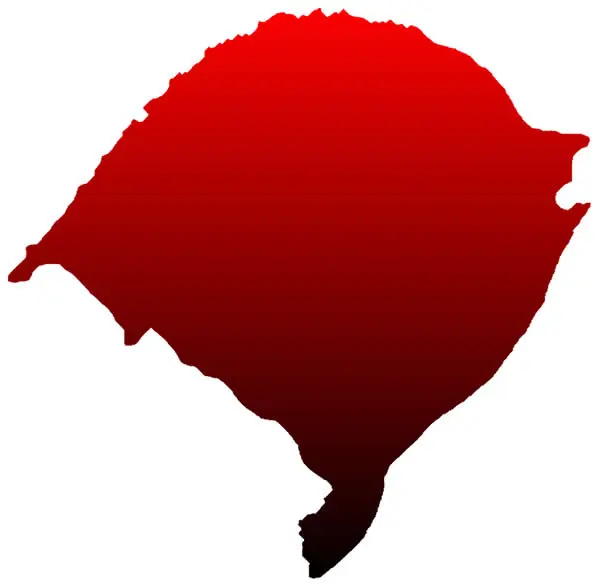 Mapa do Rio Grande do Sul